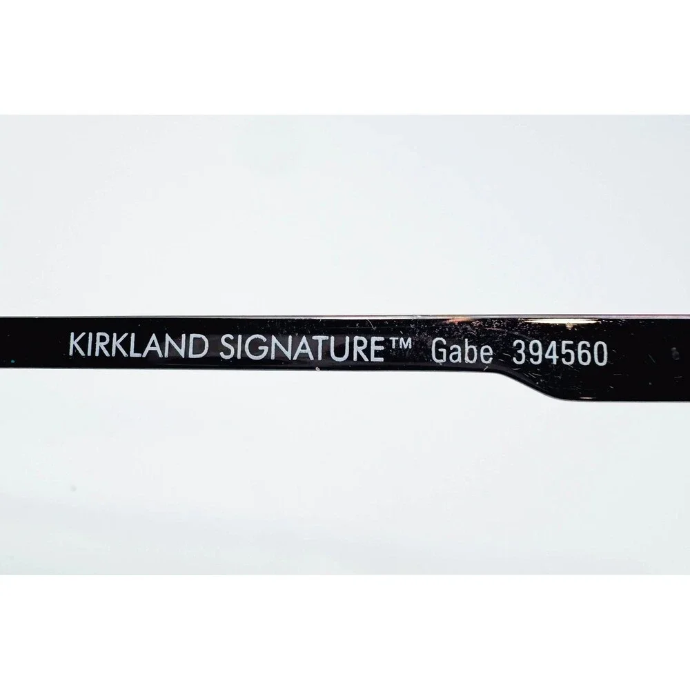 Kirkland Signature Eyeglass Frames Mens Brown Gabe 394560 Italy 51-18-140